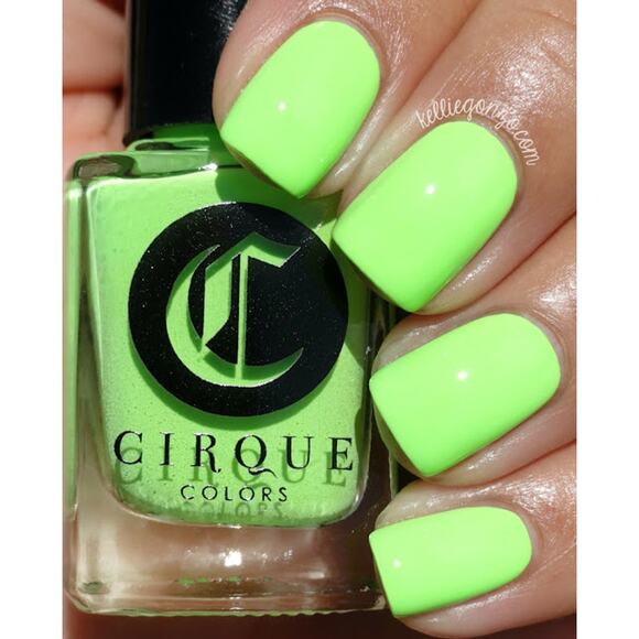 Cirque Nail Polish "C.R.E.A.M." NEW Green Pastel Neon Creme - Picture 1 of 7